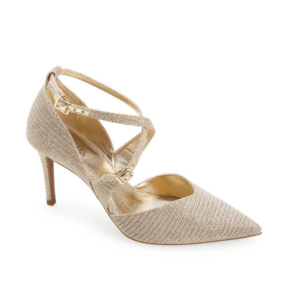 Michael Kors Women's Adela Pump Heels - Sand 6M - Picture 4 of 9